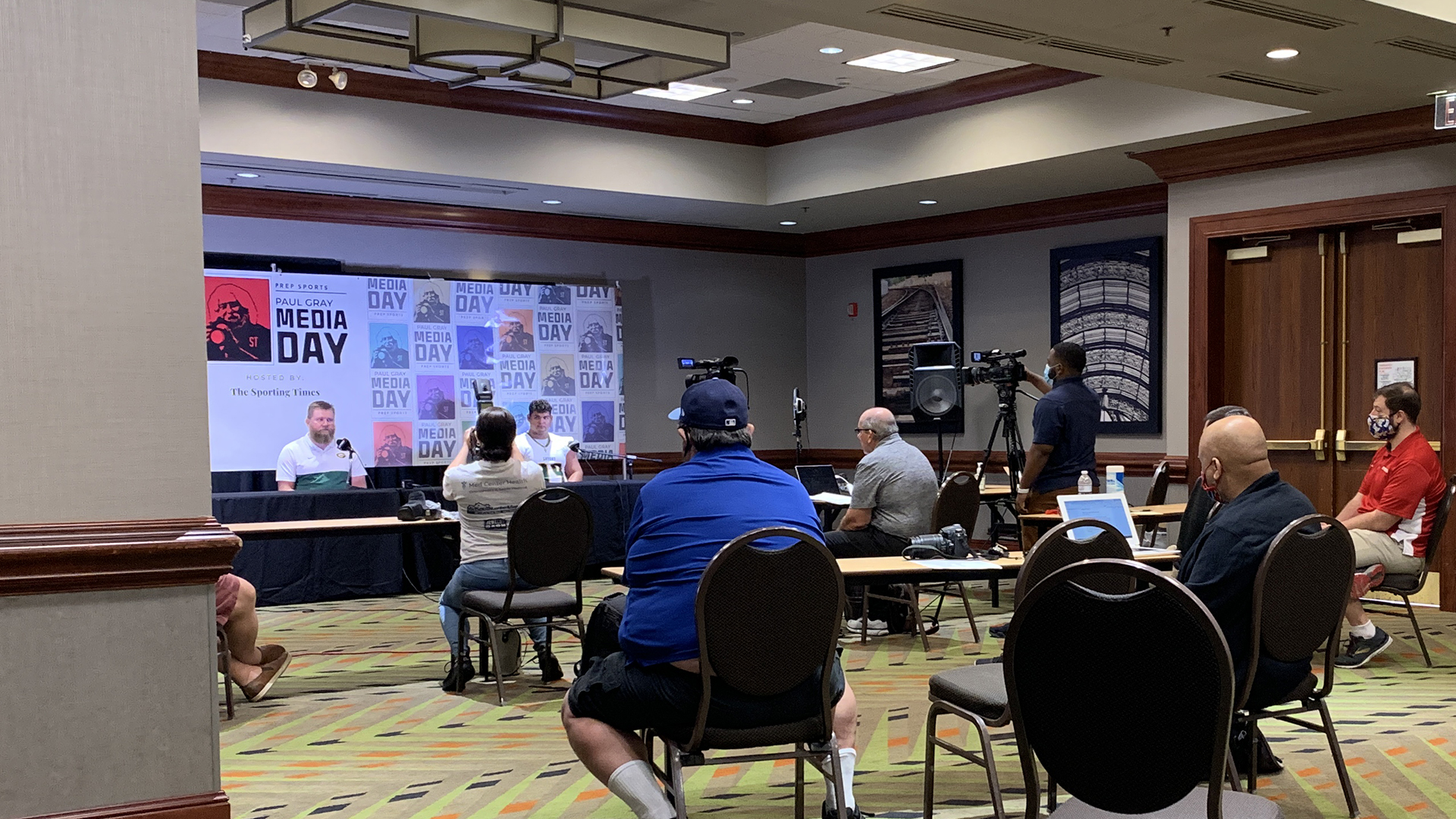 Paul Gray Prep Sports Media Day Football