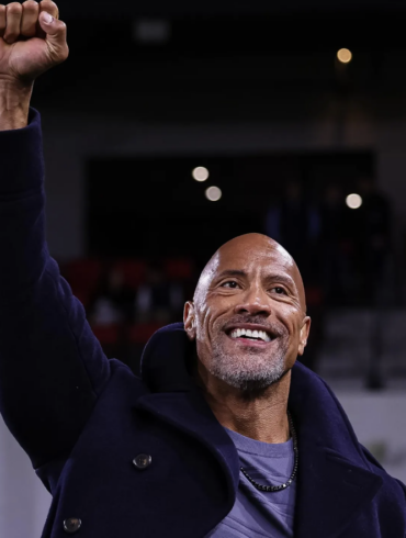The Rock at an XFL game in February. (Photo by Scott Taetsch/Getty Images)Getty Images