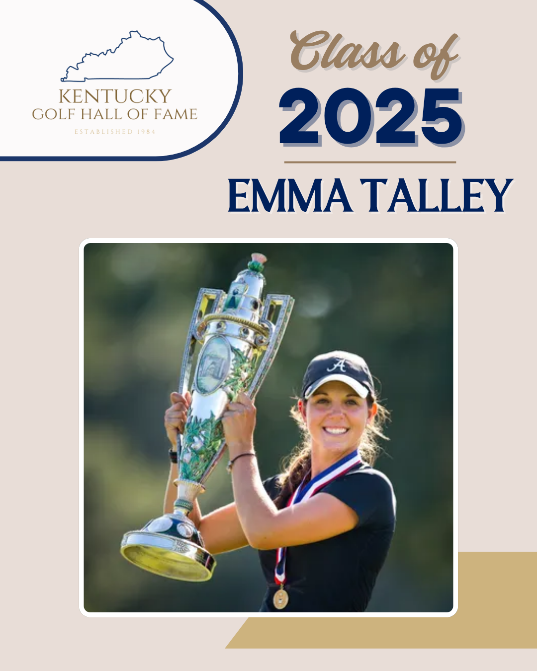 Emma Talley - Class of 2025 Golf Hall of Fame